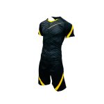 SUBLIMATED FOOTBALL KIT BLACK GOLD PACK OF 14 - Image 2