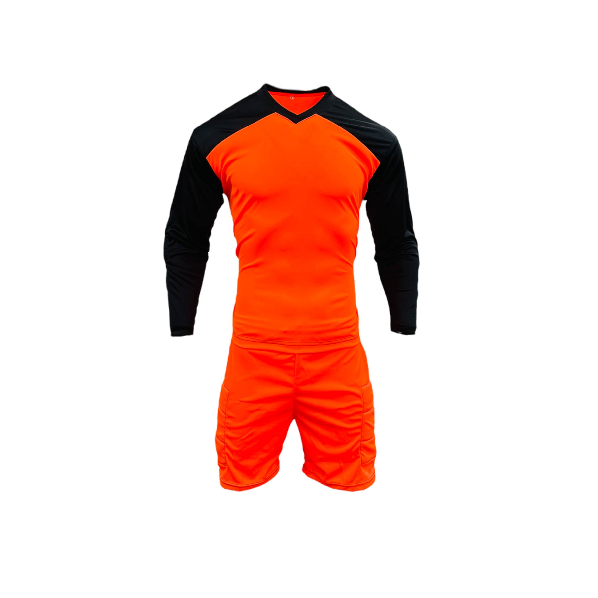 Artboard 97-50 GOALKEEPER EURO NEON ORANGE BLACK - Image 1