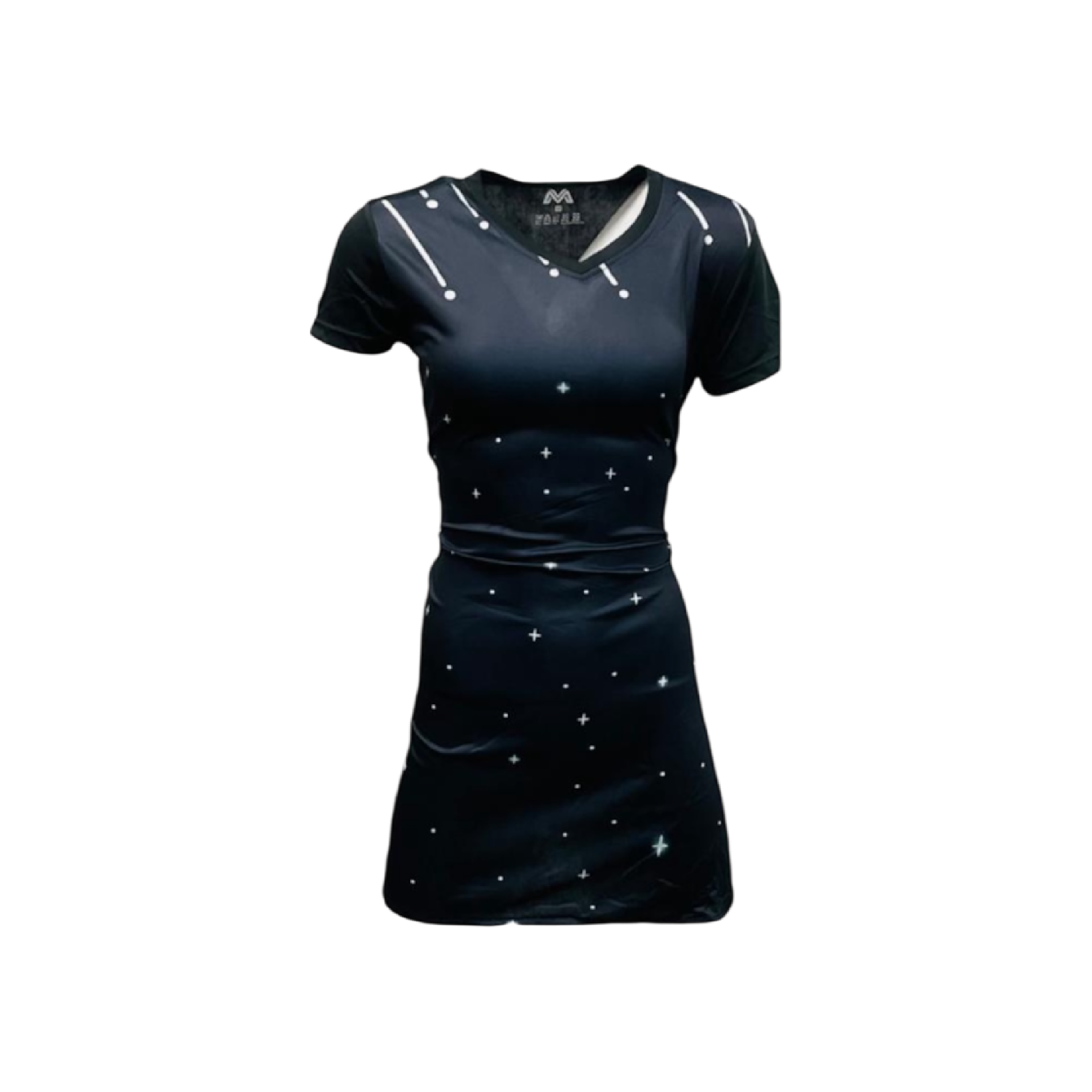 Artboard 12 SUBLIMATED BLACK WHITE PACK OF 10 - Image 1