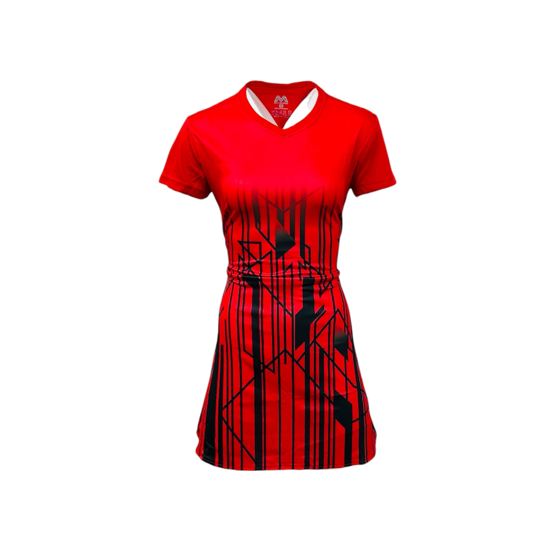 Artboard 2 SUBLIMATED RED BLACK PACK OF 10 - Image 1