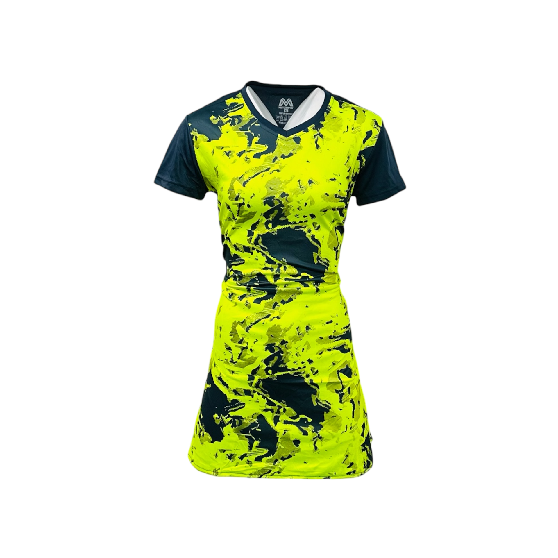 Artboard 9 SUBLIMATED GREY NEON YELLOW PACK OF 10 - Image 1